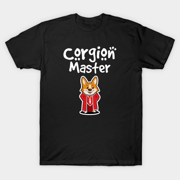 Corgion Master T-Shirt by OfficialTeeDreams